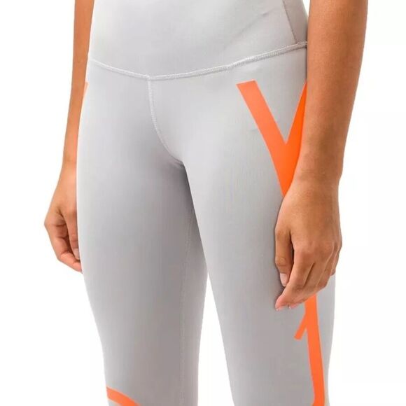 Stella McCartney X Adidas TPA Tight Grey Orange - Picture 5 of 12